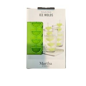 Martha Stewart Swizzle Stick Ice Cube Molds New in Box